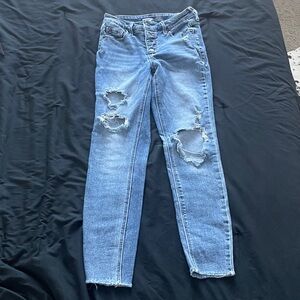 Old Navy Kids Blue Distressed Jeans